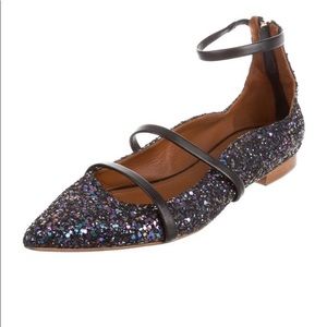 Malone Souliers (38) - Robyn Glitter flats